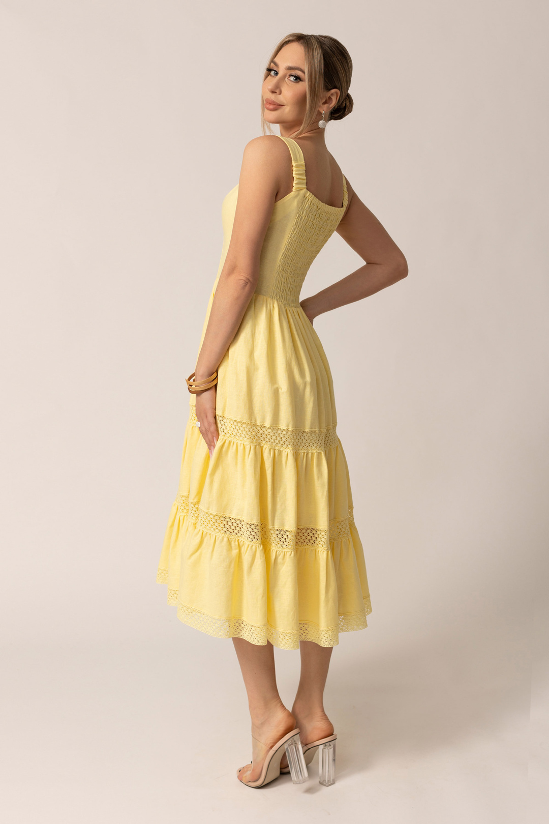 Платье Golden Valley 4987 желтый