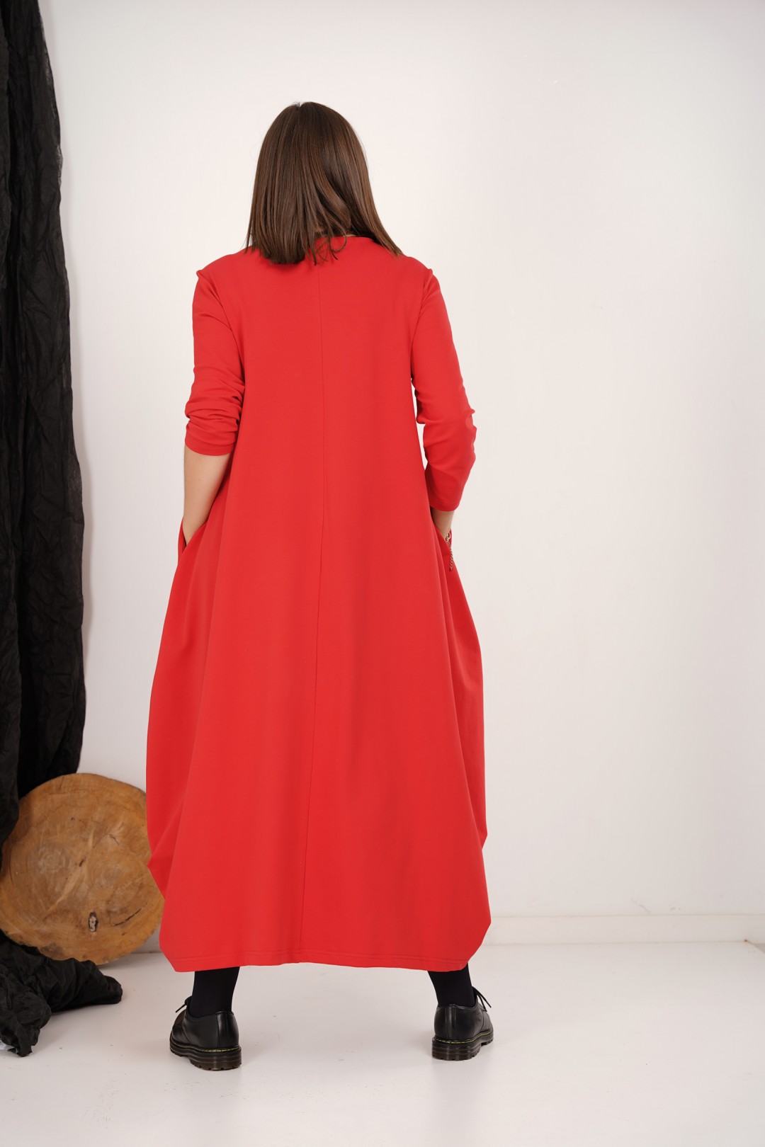 Платье GRATTO 8118 красный