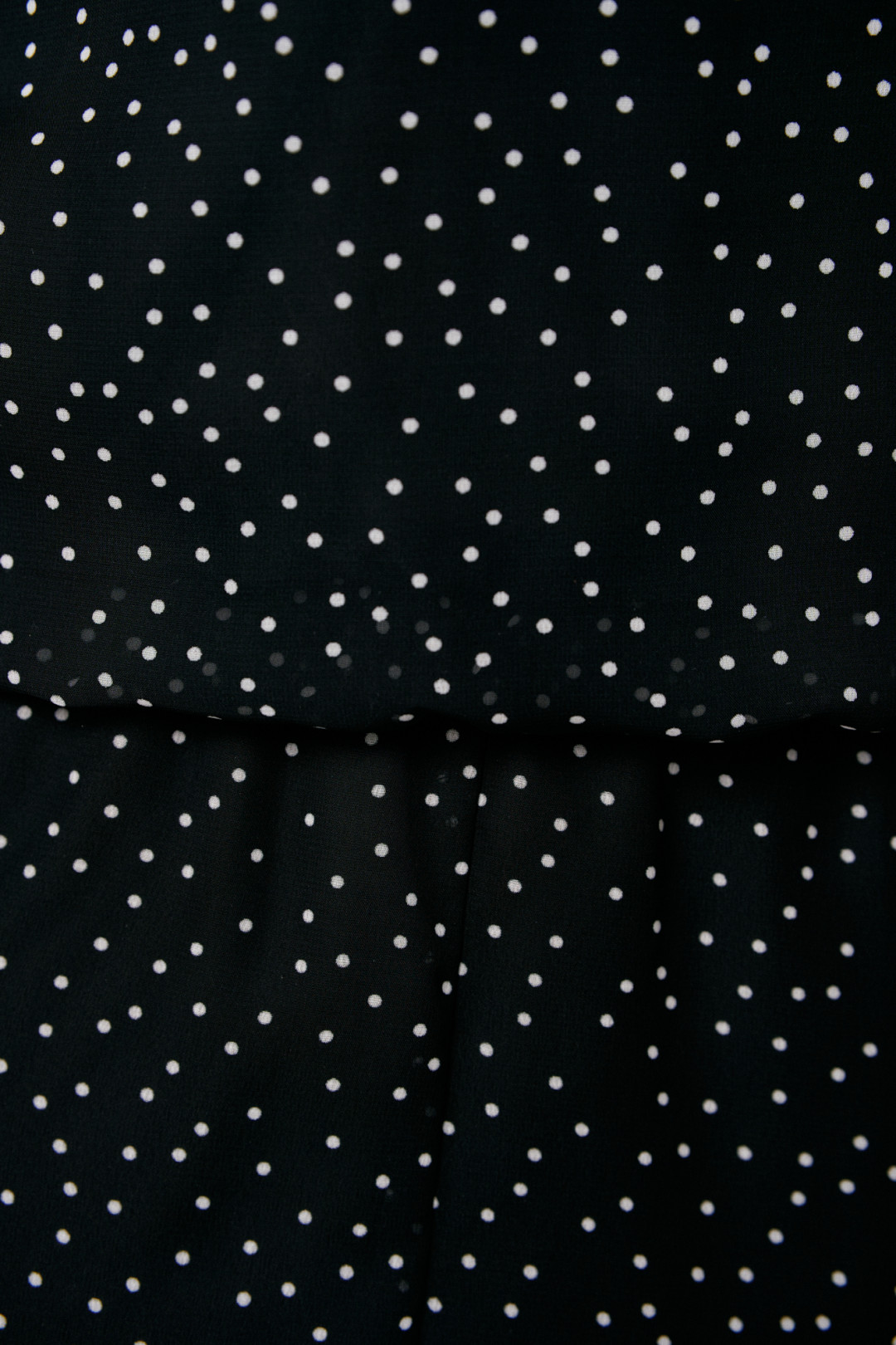 Платье Ива 1484 черный в горошек