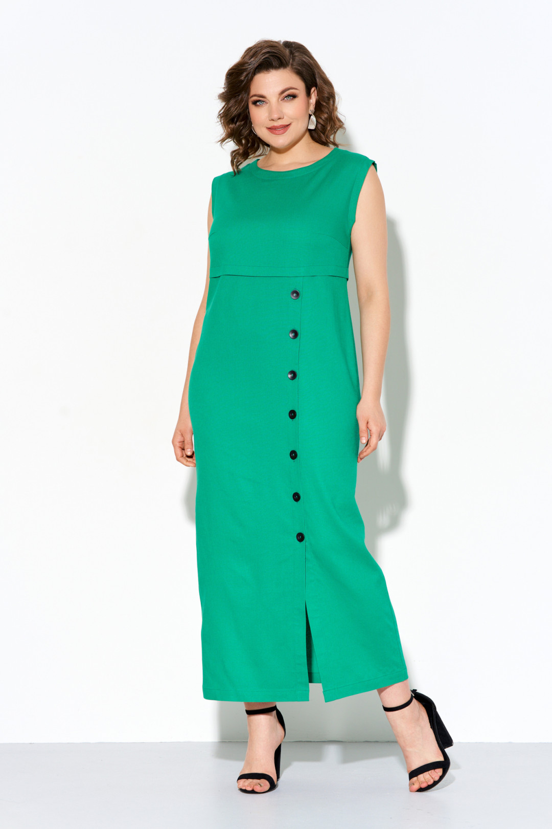 Платье Ива 928 зеленый