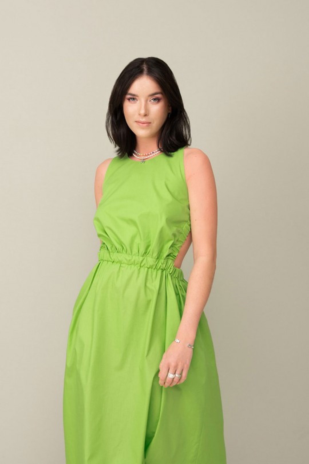 Платье JRSy 2052 зелень