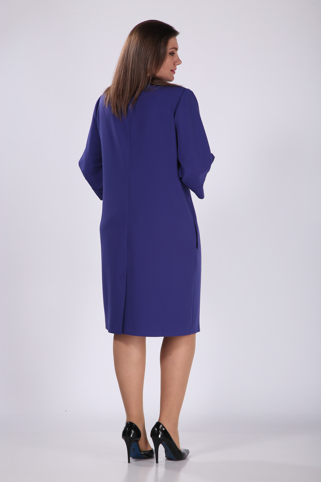 Платье Карина Делюкс М-1069 ультрафиолет