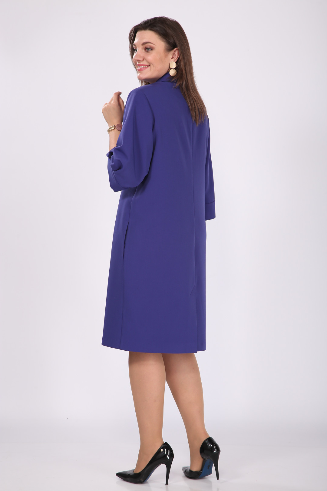 Платье Карина Делюкс М-1069 ультрафиолет