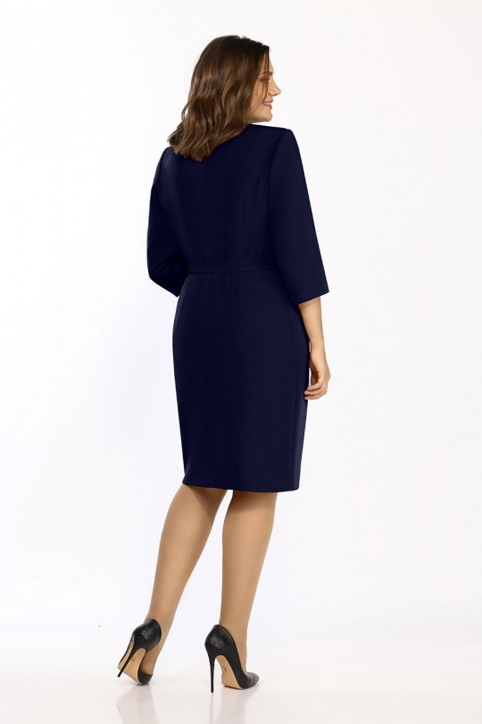 Платье Карина Делюкс М-9950.1 синий
