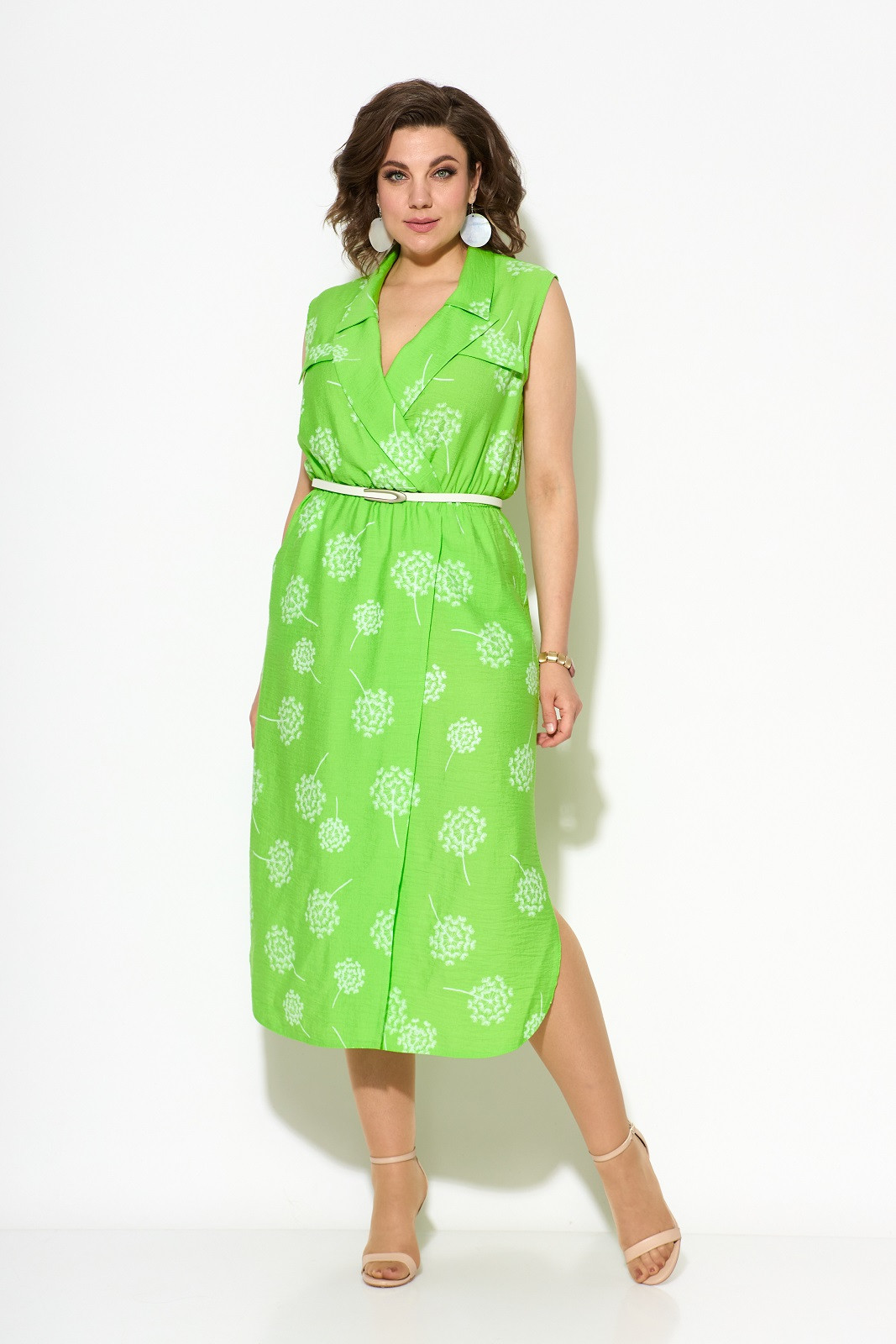 Платье Кокетка и К 1052 зеленый