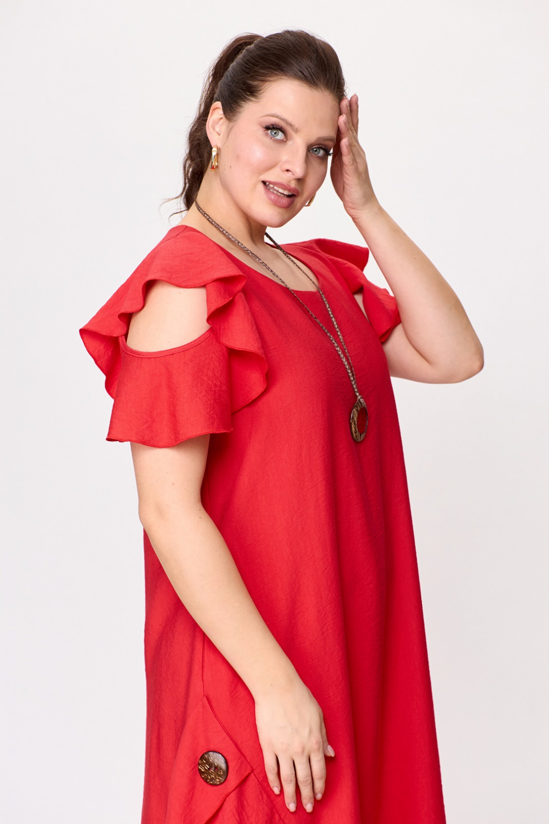 Платье Кокетка и К 1143 красный