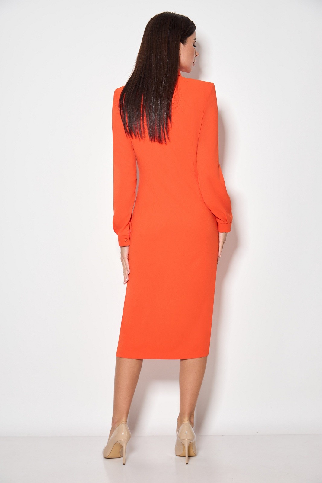 Платье Кокетка и К 891-1 оранжевый