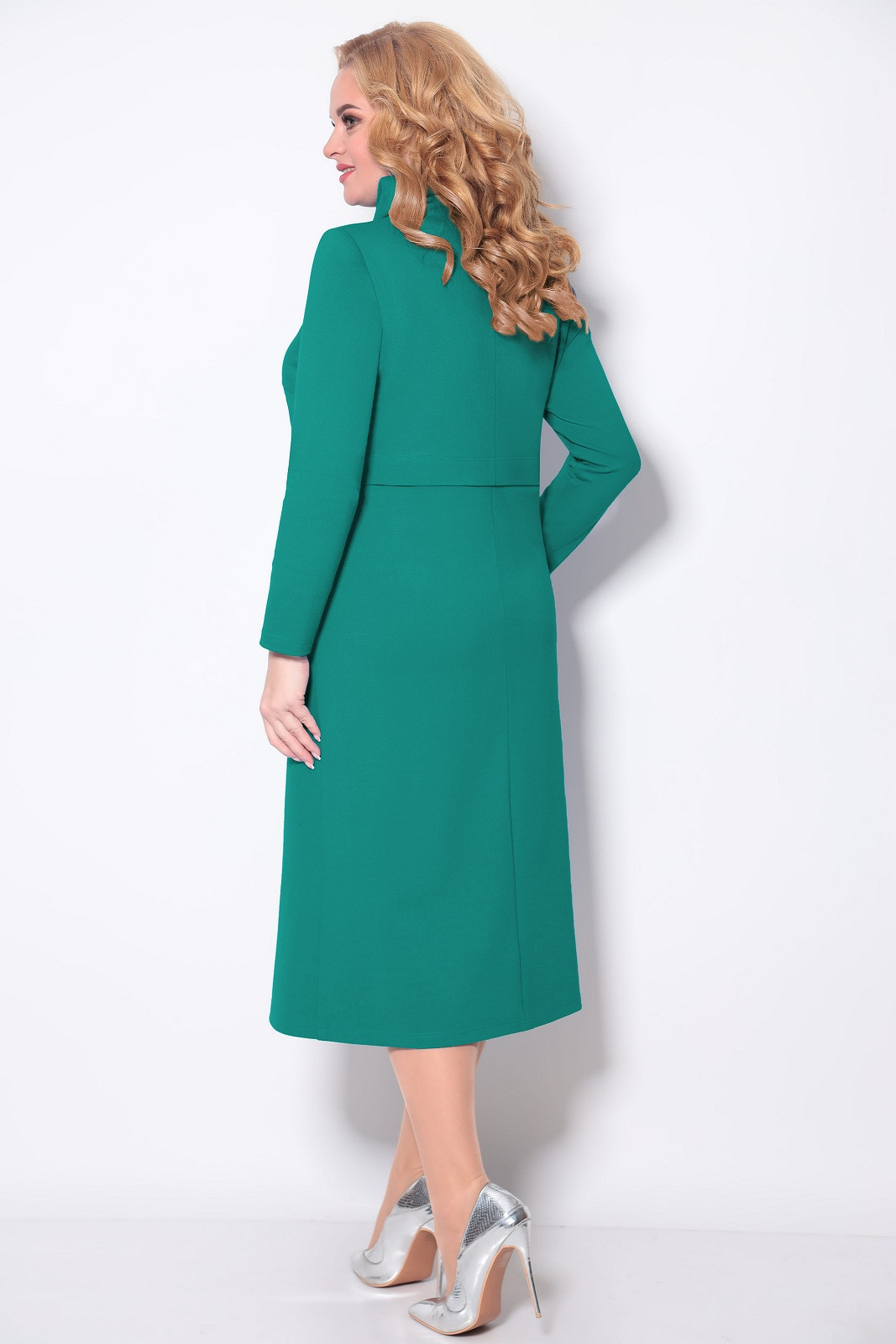 Платье Кокетка и К 903-1 зеленый