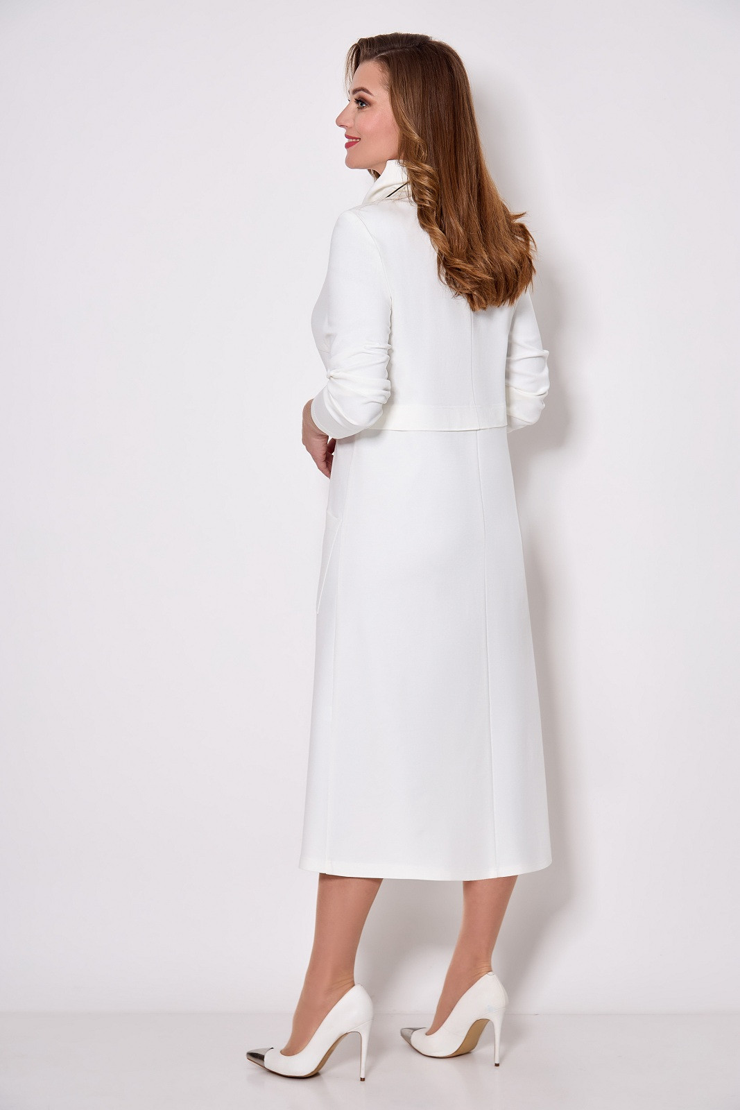 Платье Кокетка и К 903-2 белый