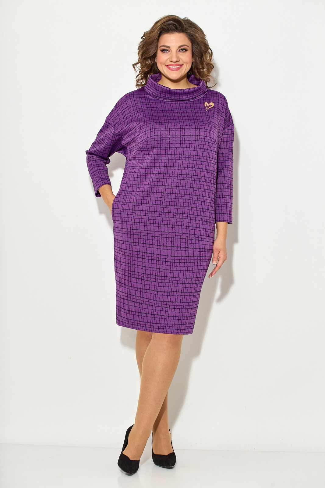 Платье Кокетка и К 983-2 фиолетовый