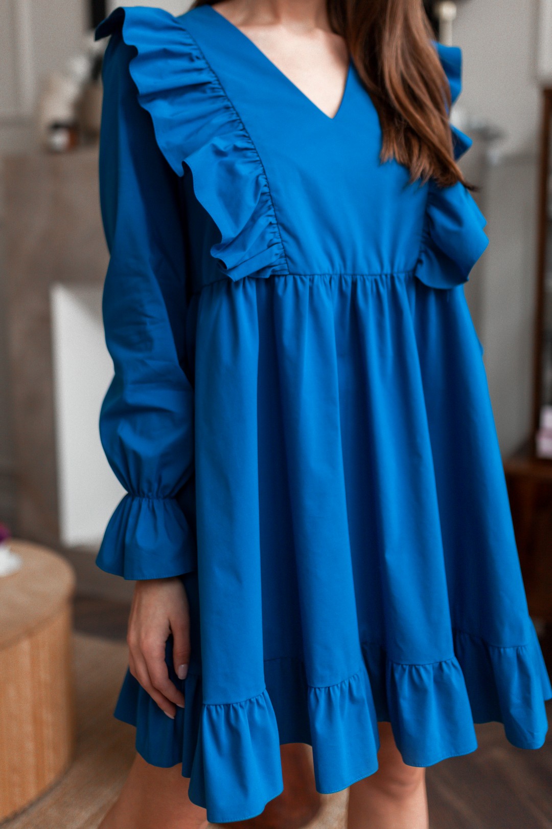 Платье KRASA 230-20 ярко-синий