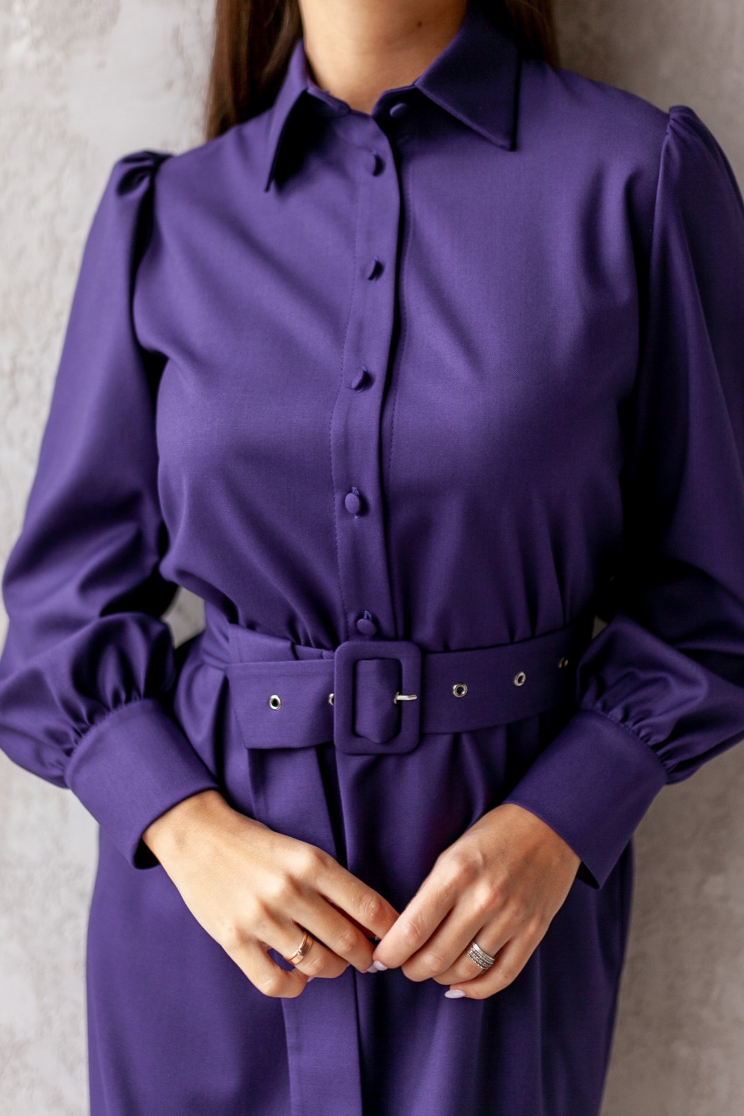 Платье KRASA 279-21 фиолетовый