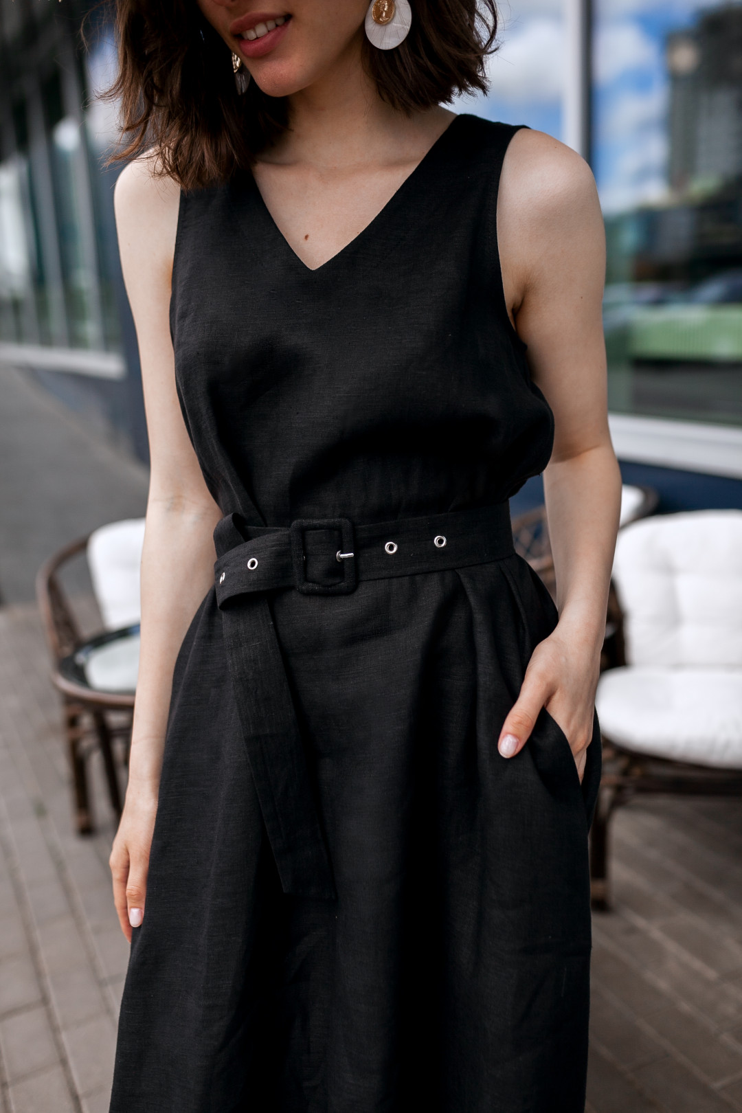 Платье KRASA М301-22 черный
