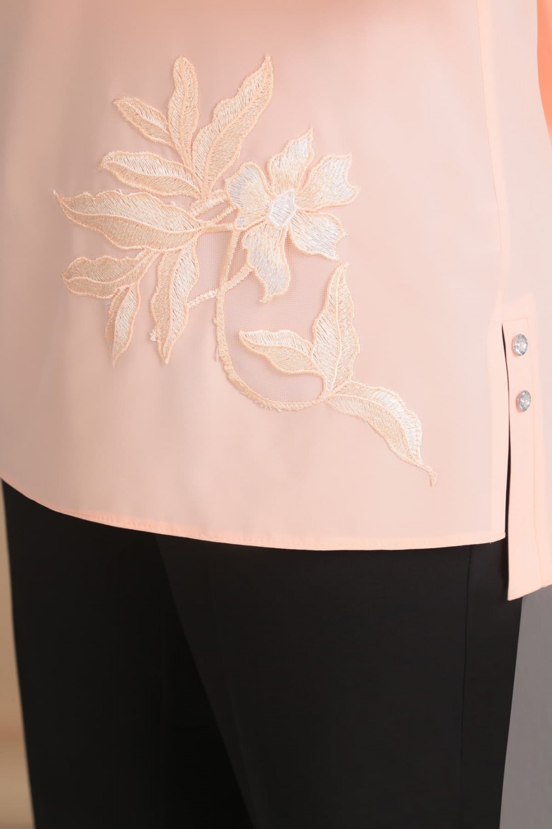 Блузка KseniaStylе 1592 розовый