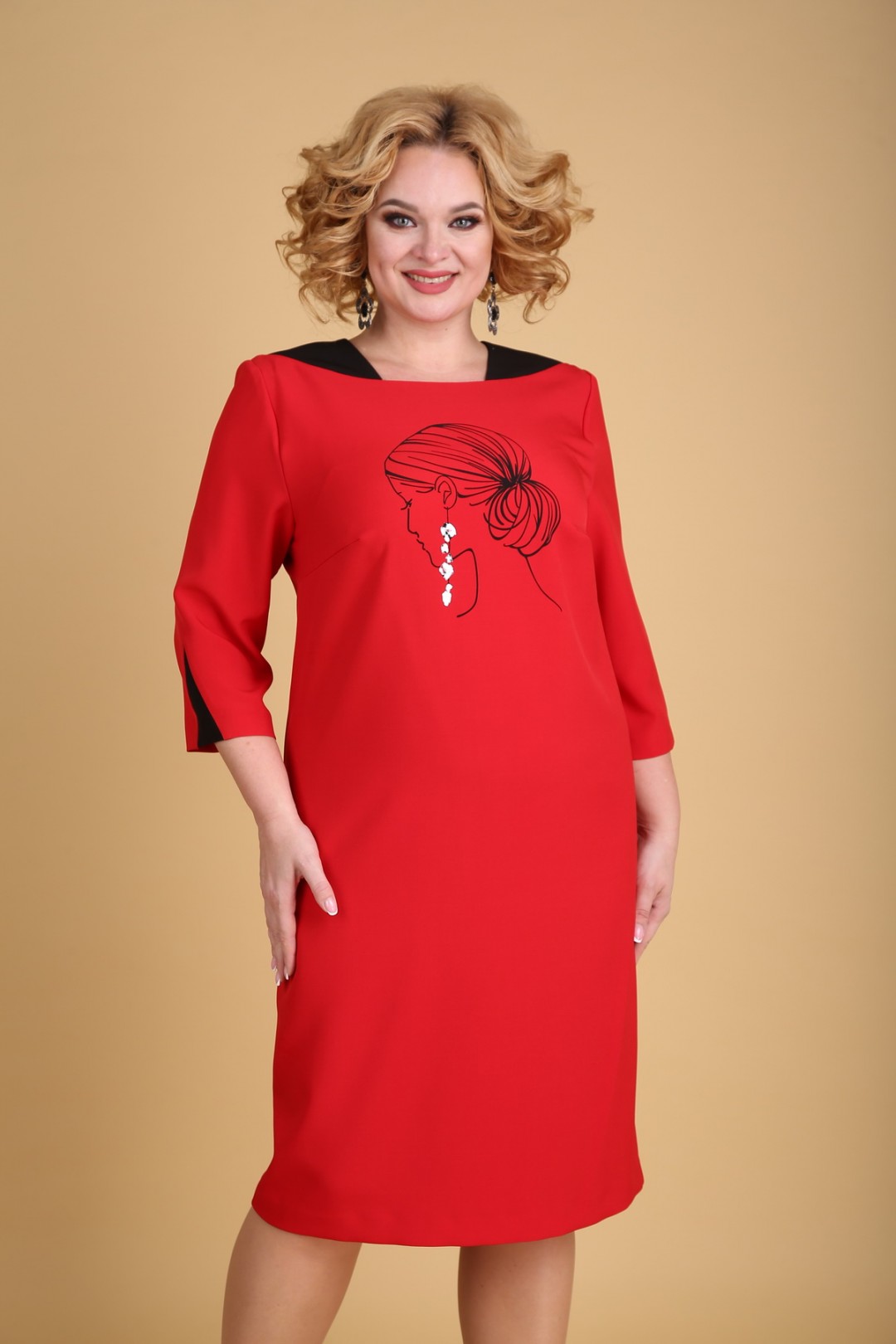 Платье KseniaStylе 1940 красный