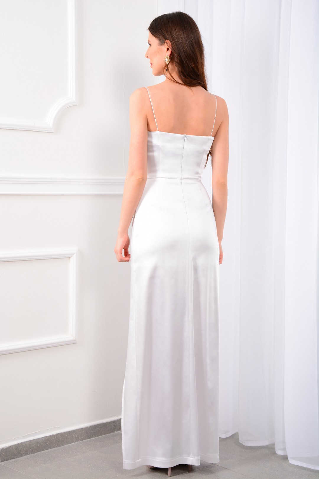 Платье Лаборатория Моды AT 022 w белый 