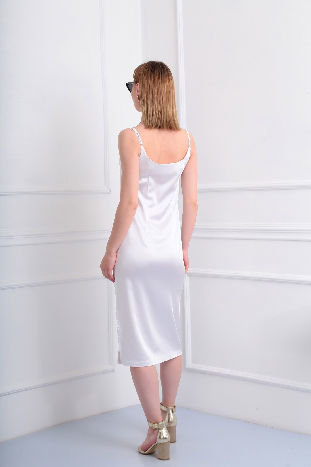 Платье Лаборатория Моды AT 028 w белый