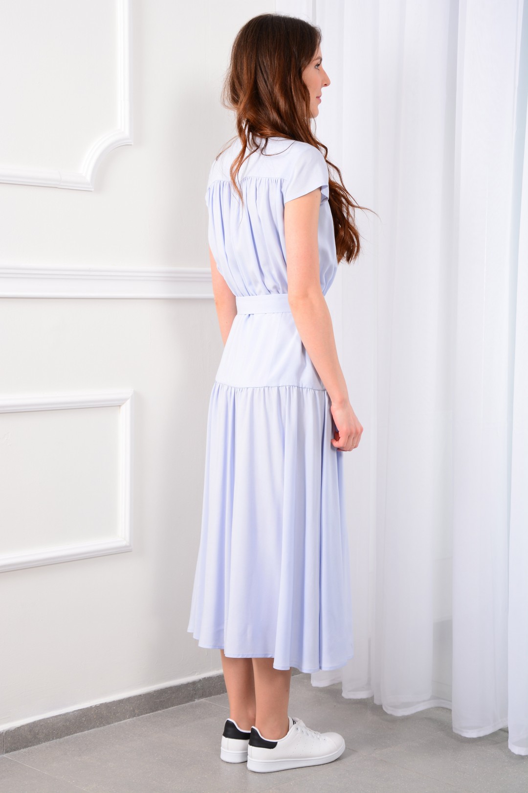 Платье Лаборатория Моды VI 3069 голубой