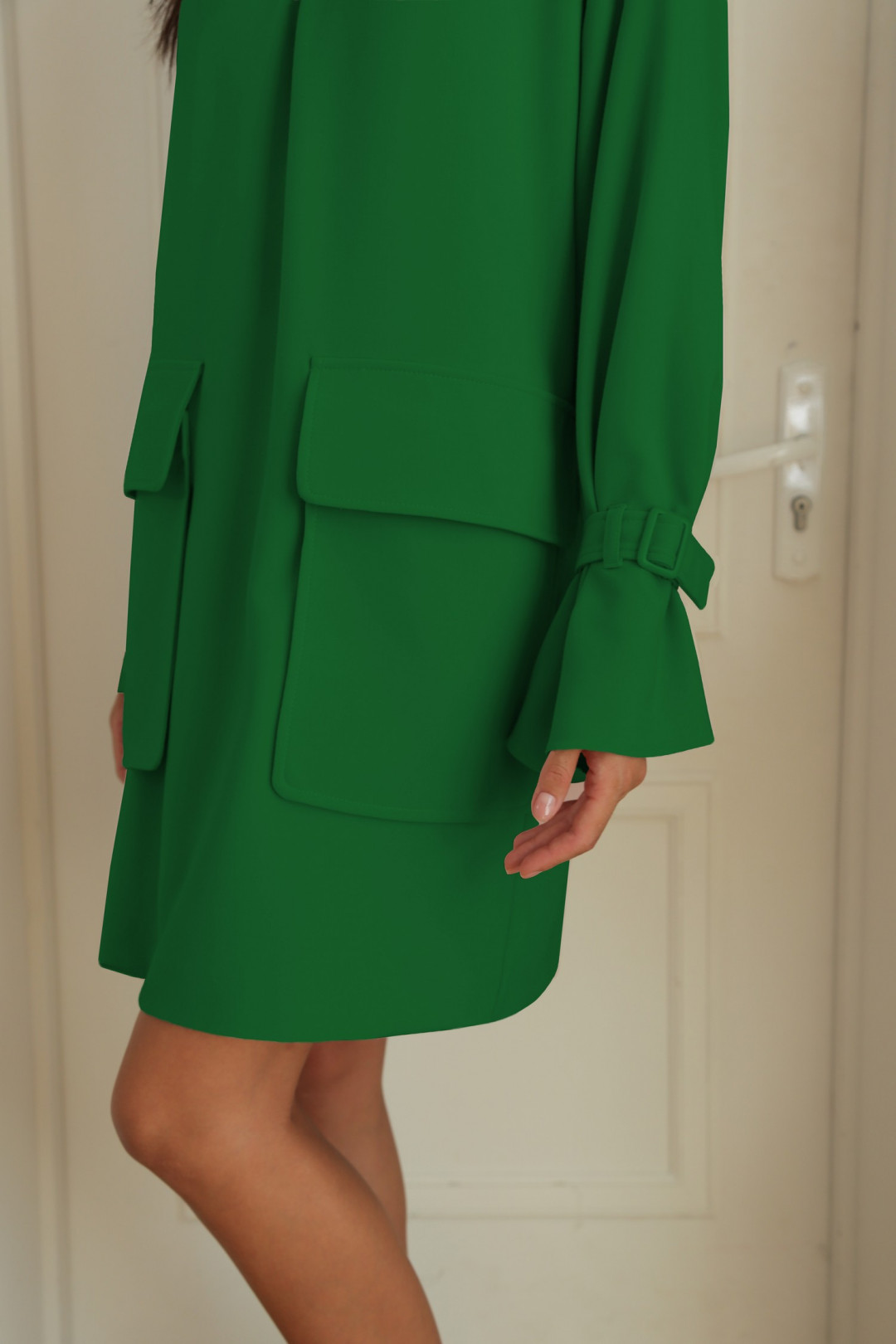 Платье ЛадисЛайн 1379 зелень