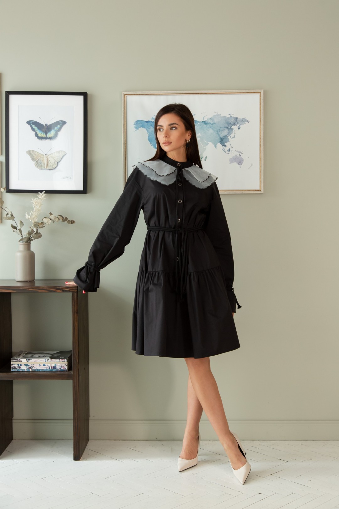 Платье ЛадисЛайн 1405 черный