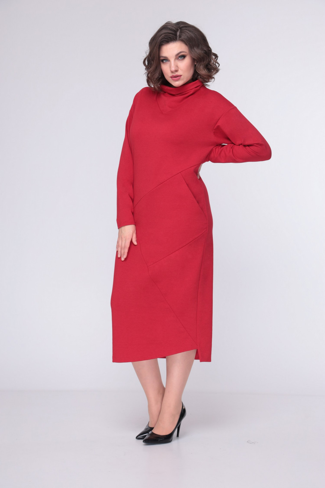 Платье ЛадисЛайн 1421 красный