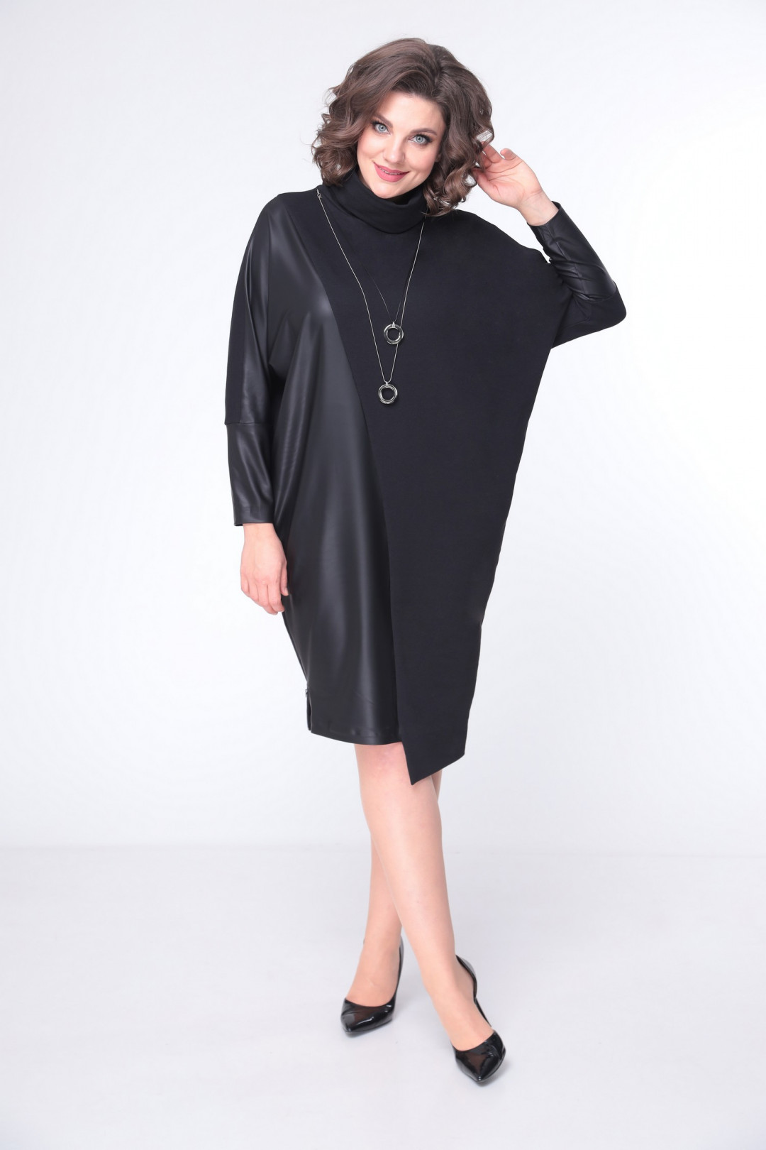 Платье ЛадисЛайн 1422 черный