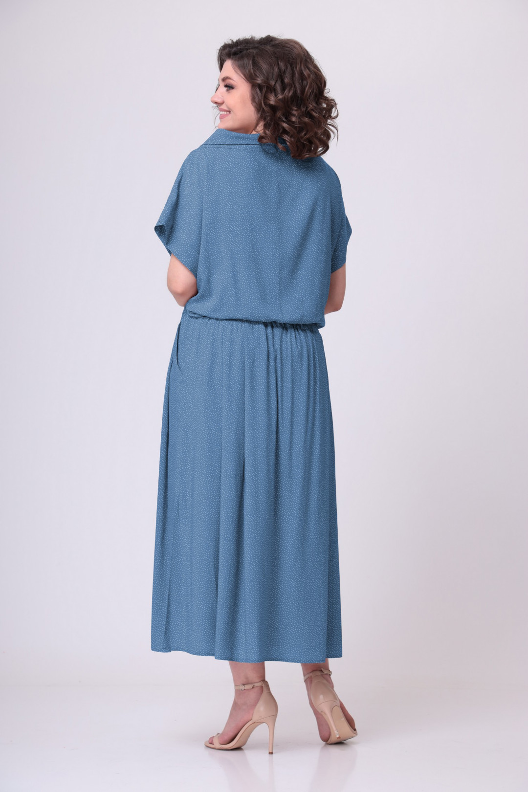 Платье ЛадисЛайн 1454 голубой