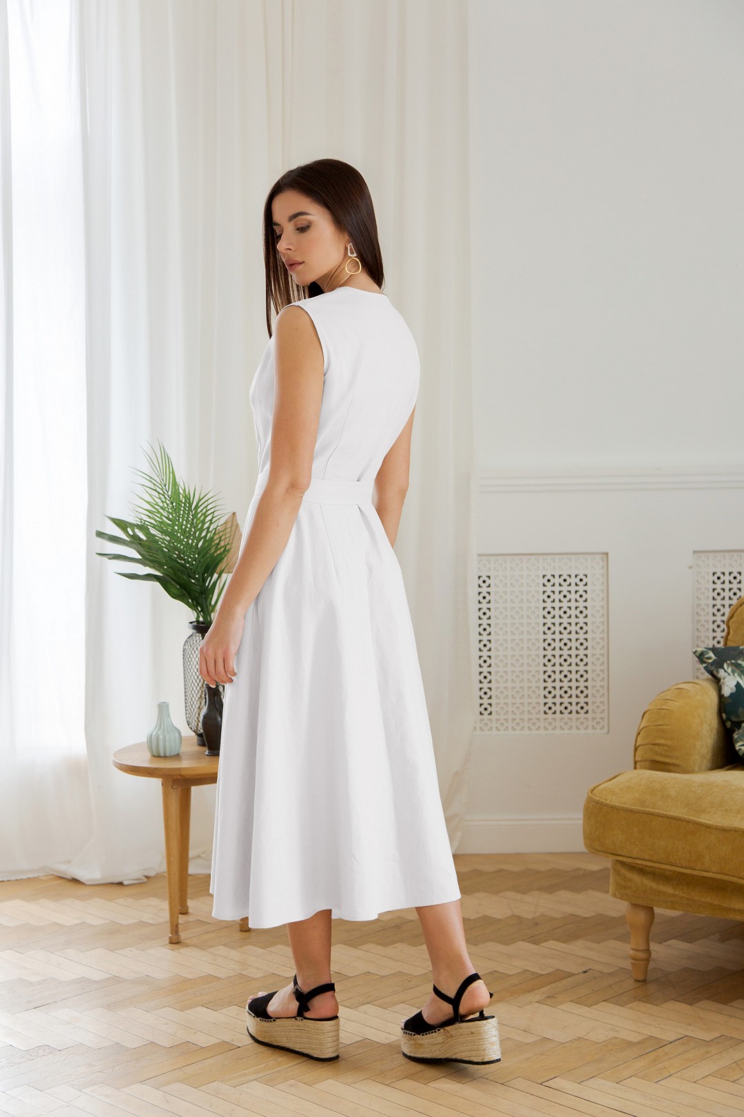 Платье ЛадисЛайн 1352 белый