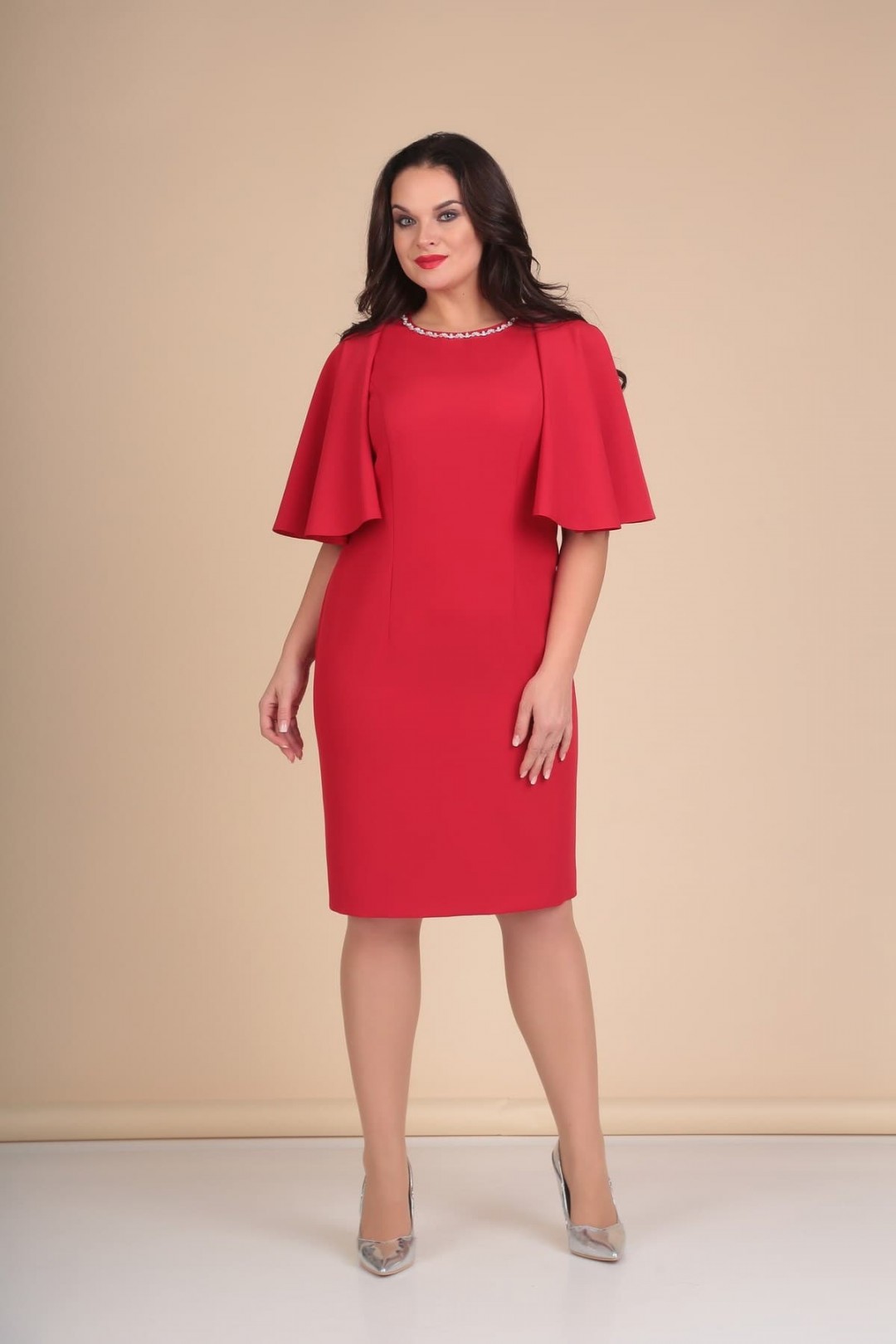 Платье LadyLine 447 красный
