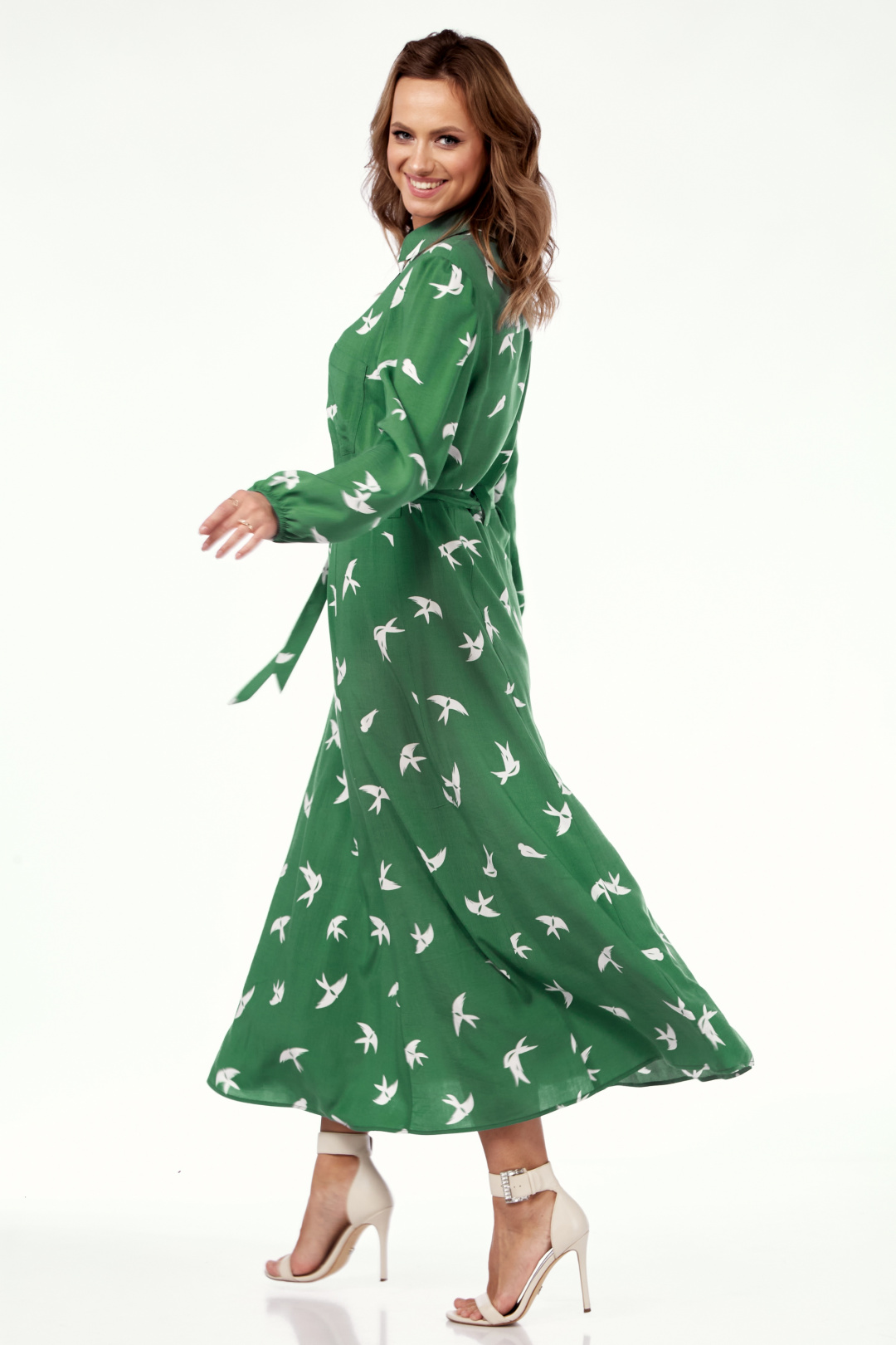 Платье LadyLine 563 зеленый