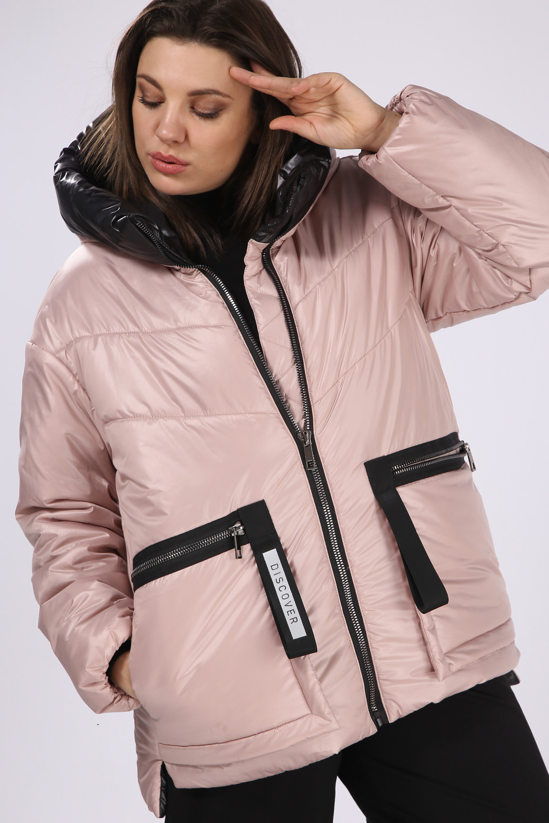 Куртка LadySecret 7289 розовый+черный