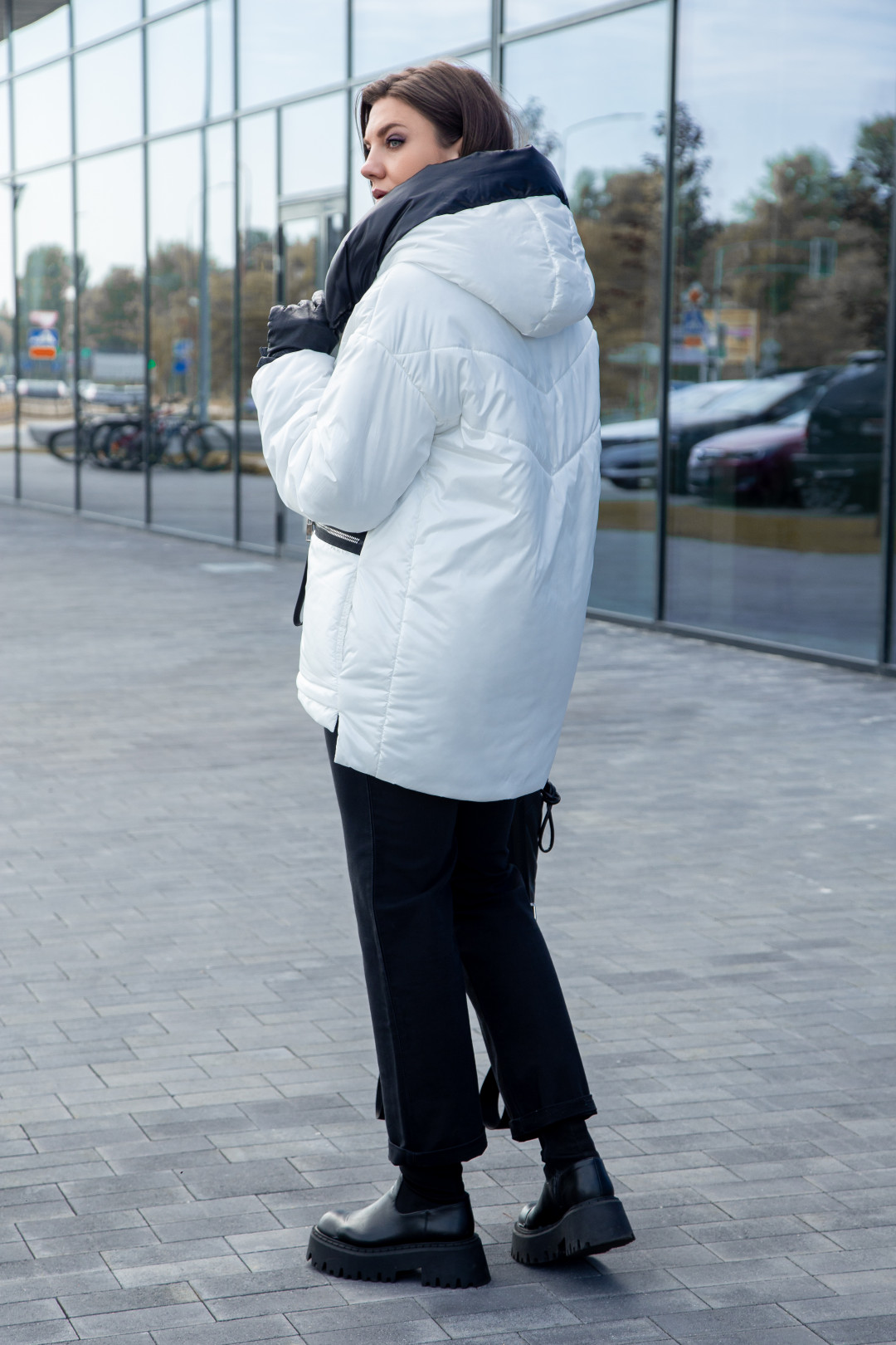 Куртка LadySecret 7289.1 белый+черный