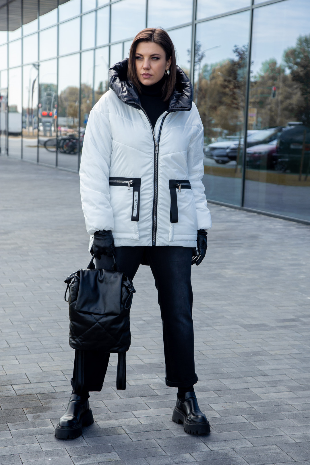 Куртка LadySecret 7289.1 белый+черный