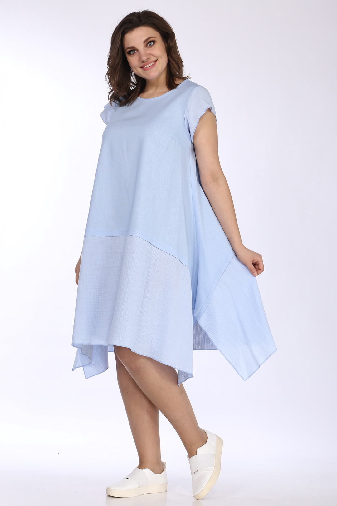 Платье LadyStyleClassic 2574 Голубые тона