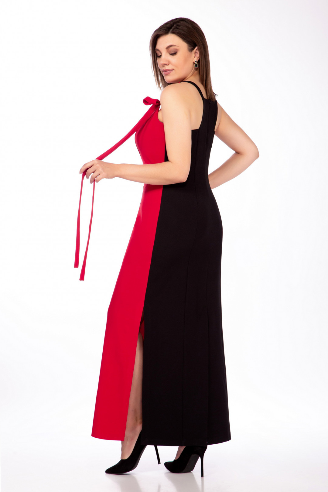 Платье LaKona 11463 красно- черный