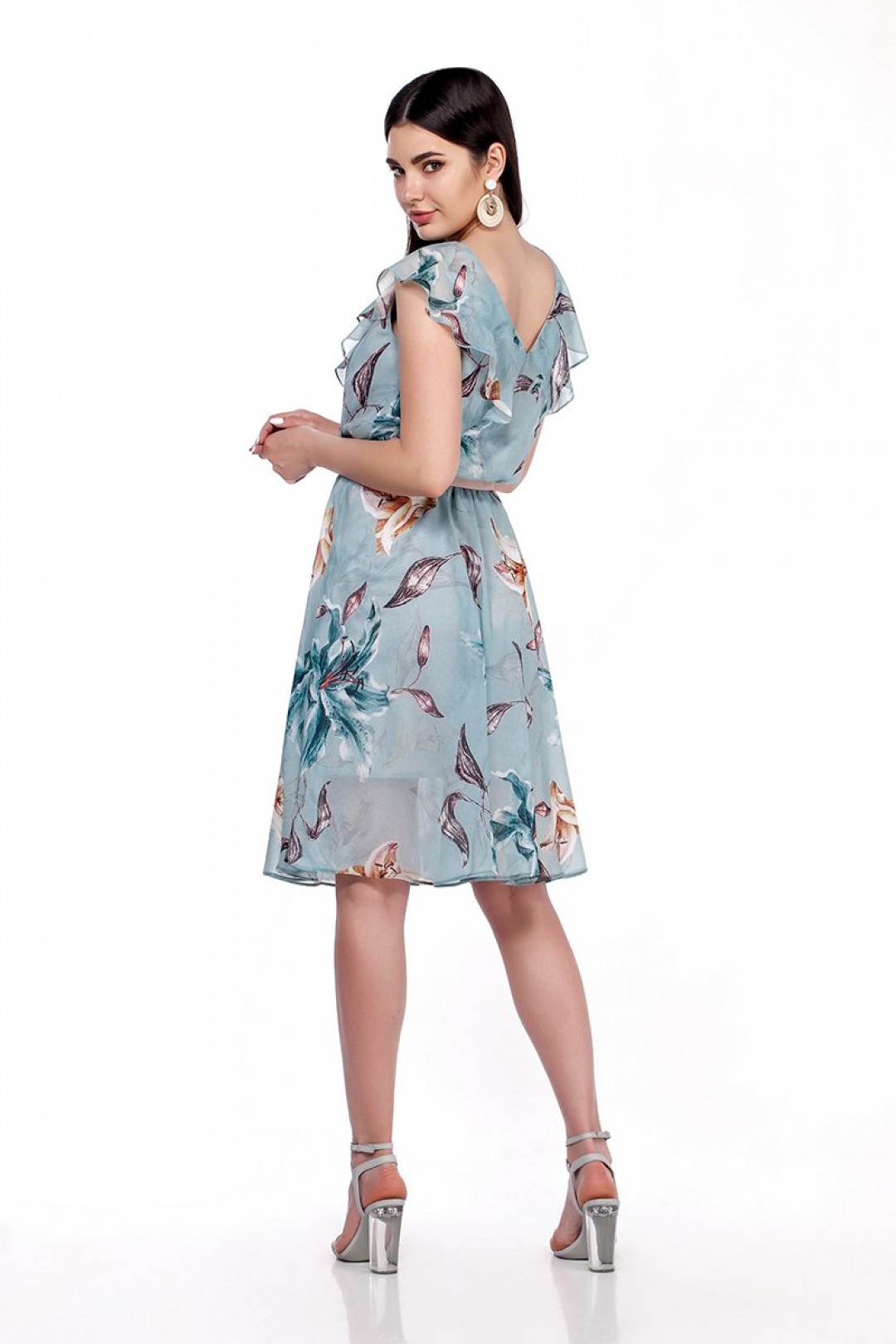 Платье  LaKona 1279-1 голубая лилия