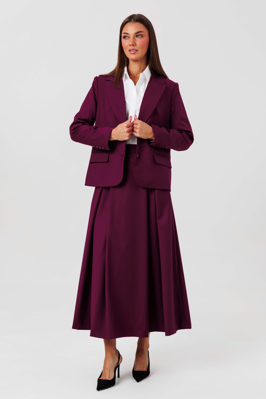 Костюм Lars Style 1134/1 марсала - фото 4