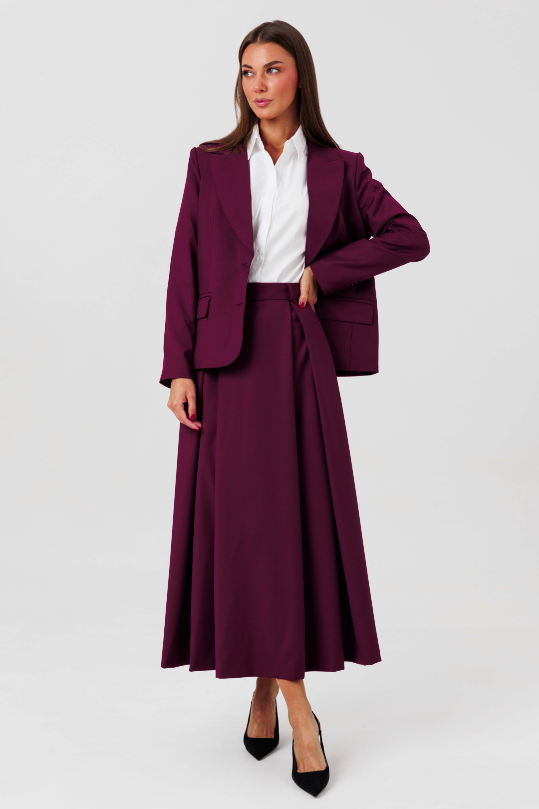 Костюм Lars Style 1134/1 марсала - фото 5