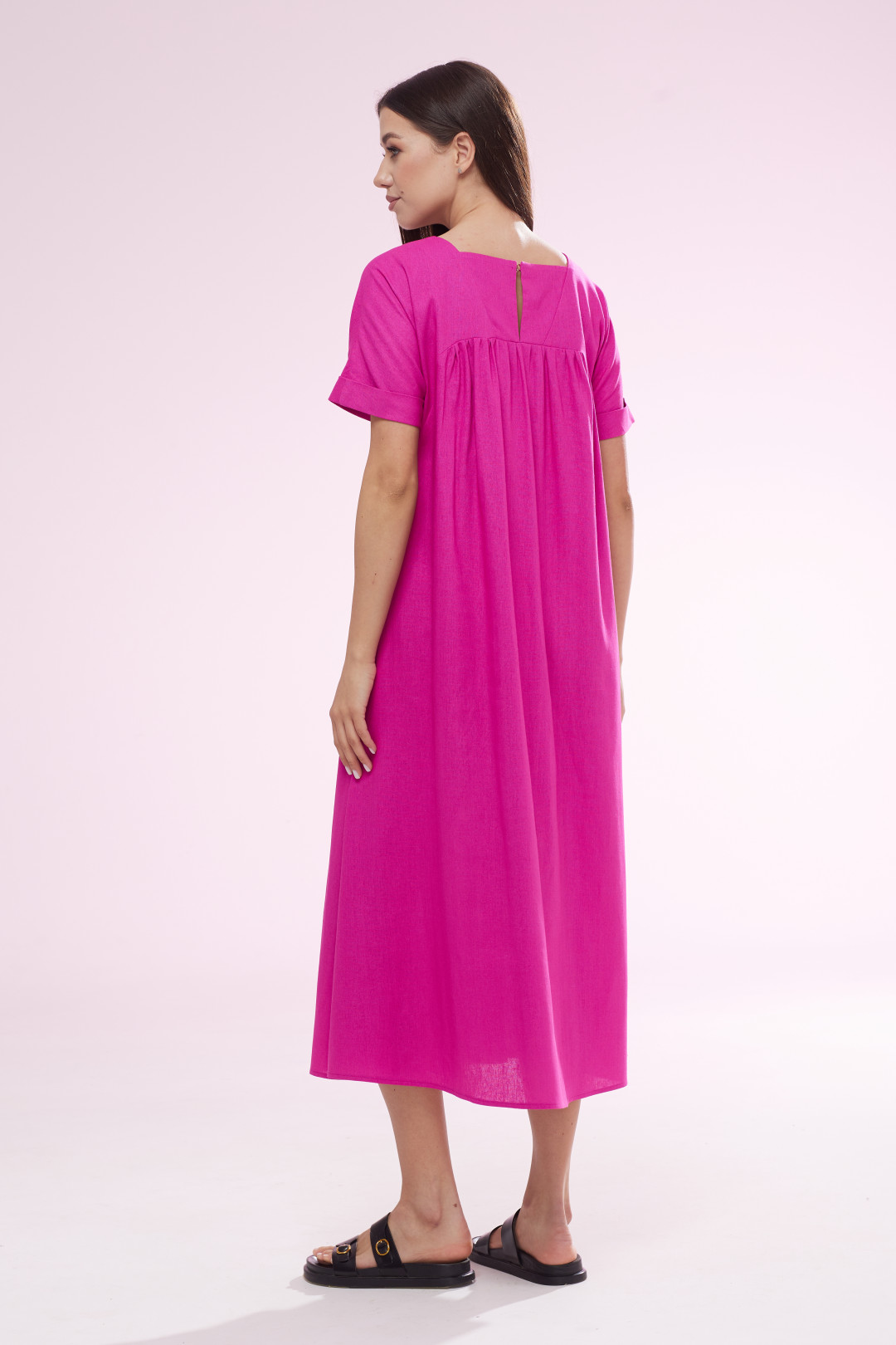Платье Lars Style 771 фиолетовый тон