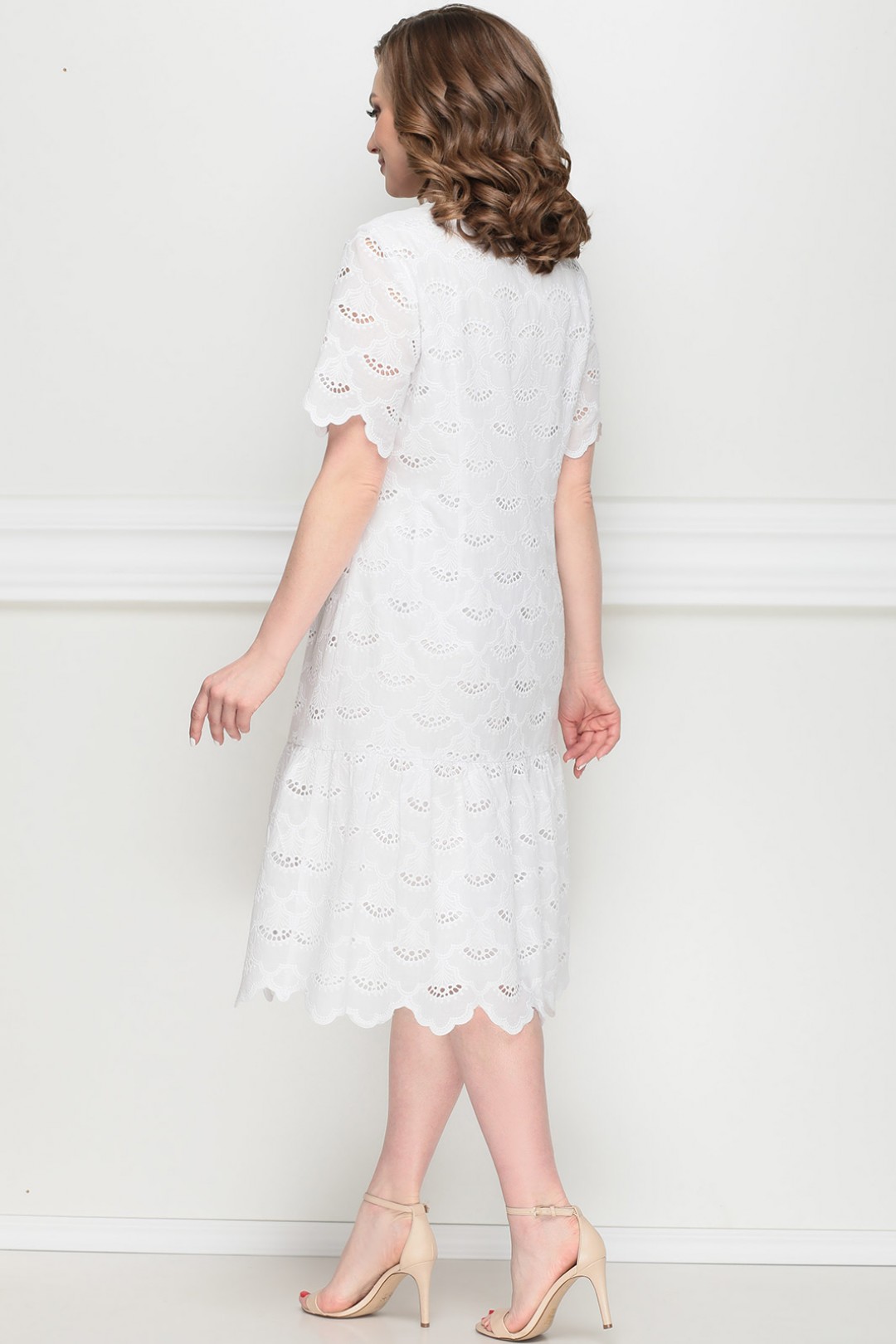 Платье LeNata 11202 белый