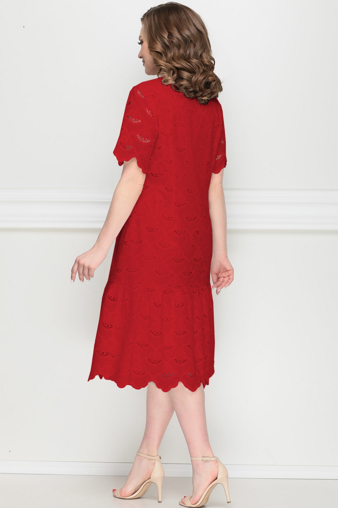 Платье LeNata 11202 красный