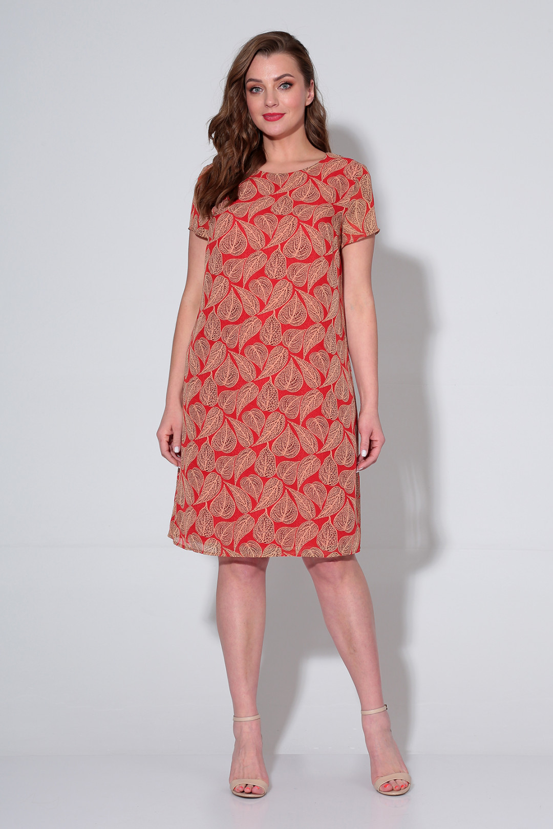 Платье Лиона-Стиль 649 красный