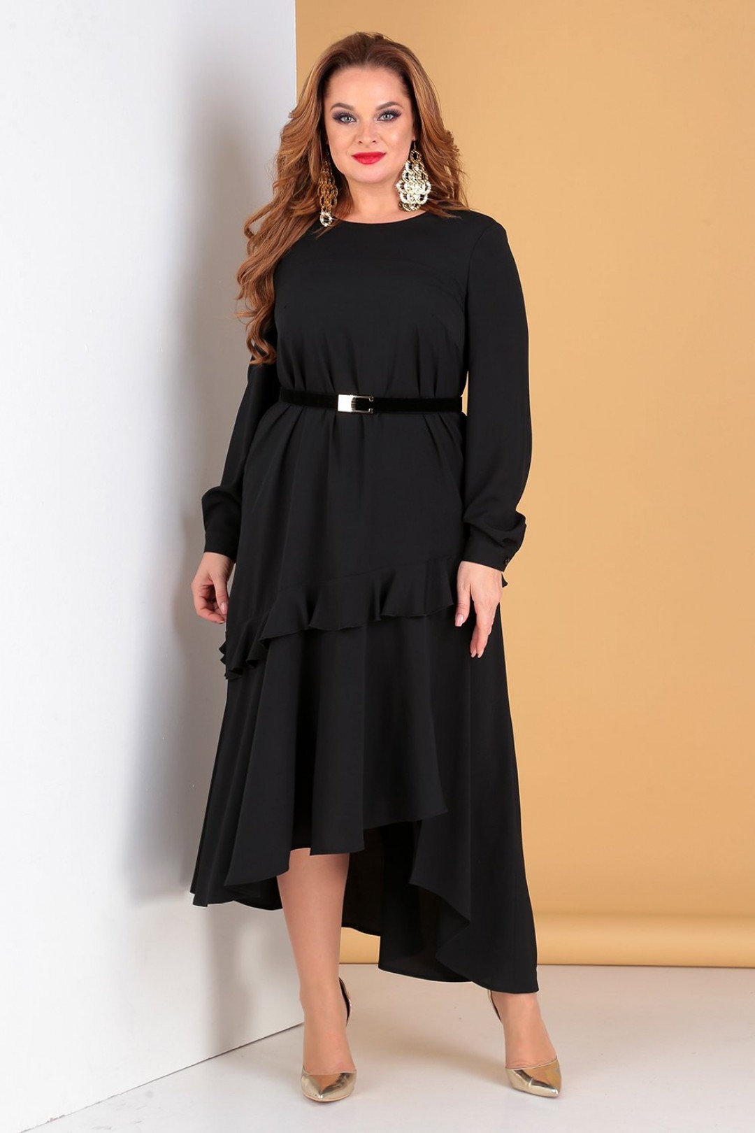 Платье Лиона-Стиль 722 черный