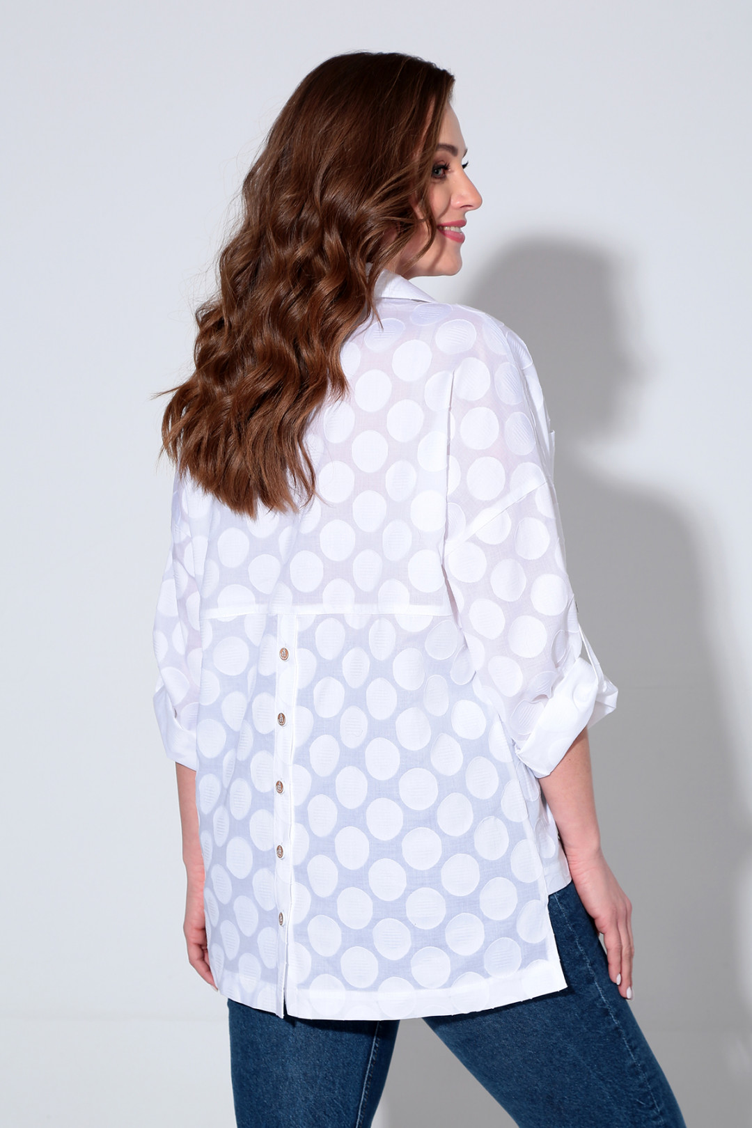 Блузка Лиона-Стиль 830 белый