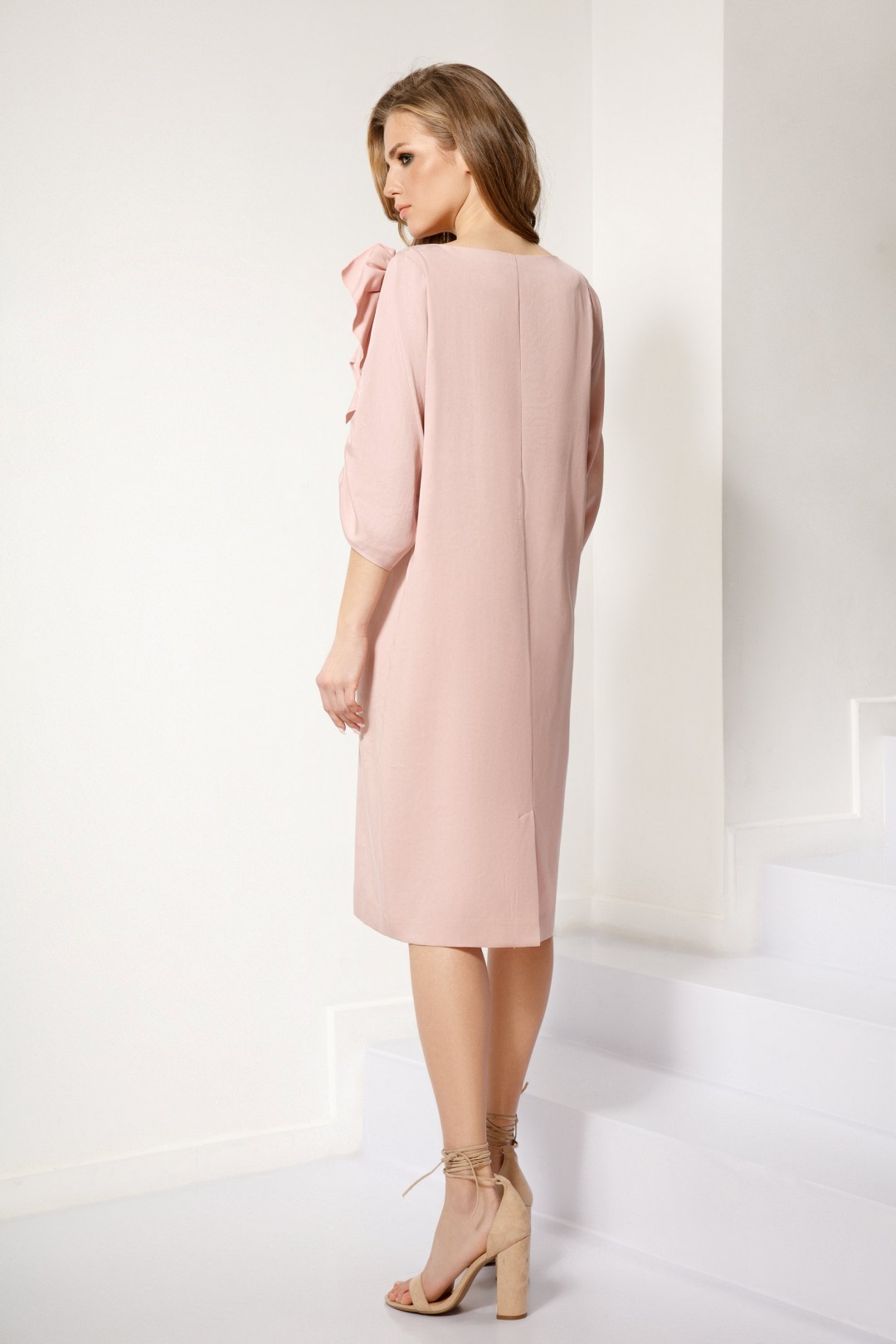 Платье  Lokka 546 розовый клевер