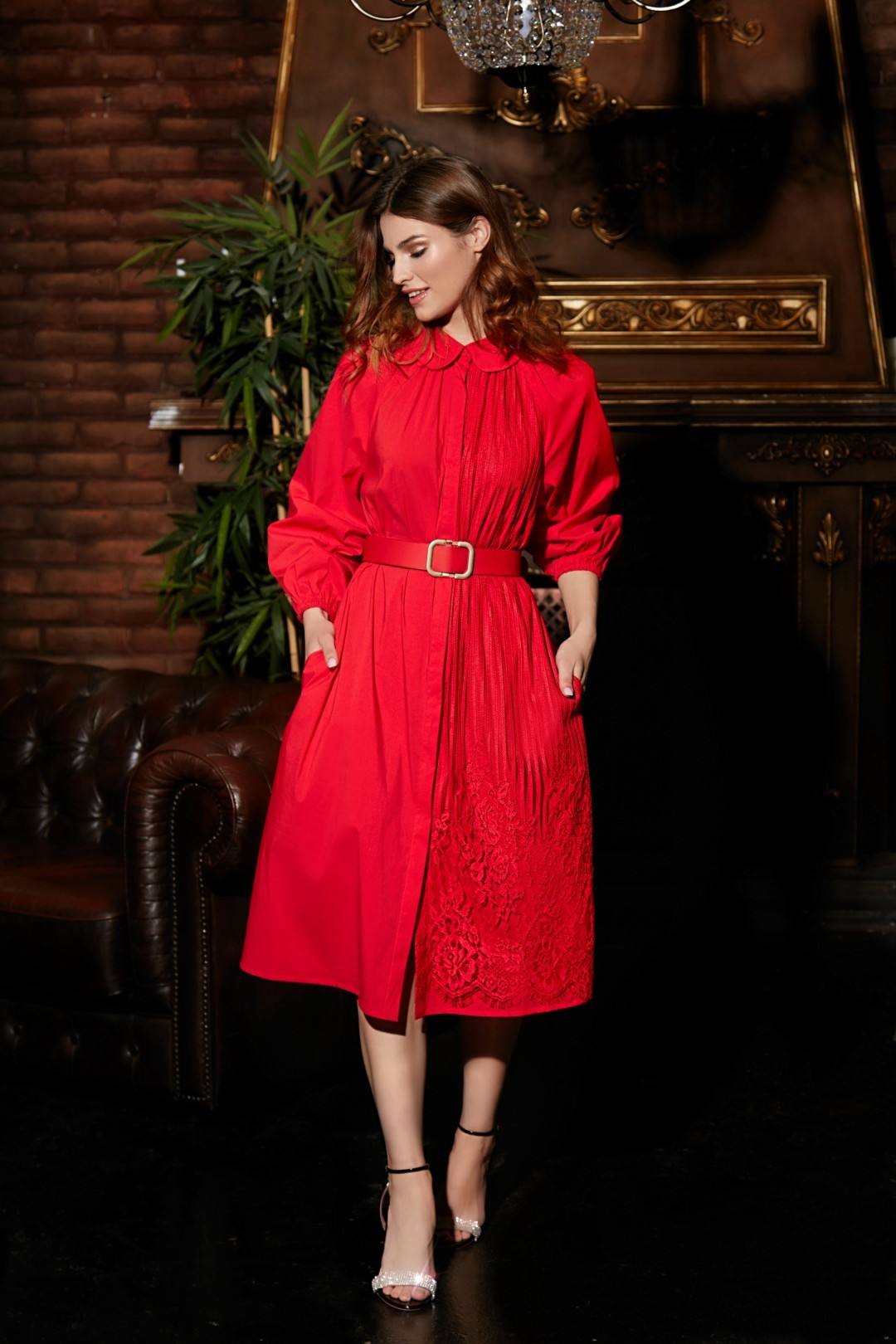 Платье Lokka 699 красный