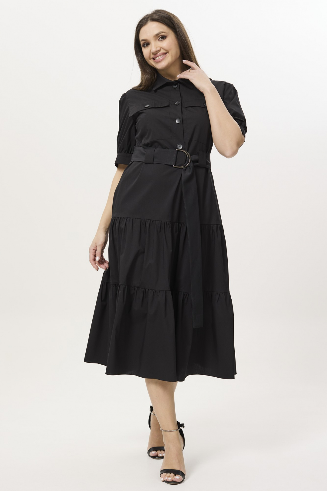 Платье MA CHERIE 4046	черный
