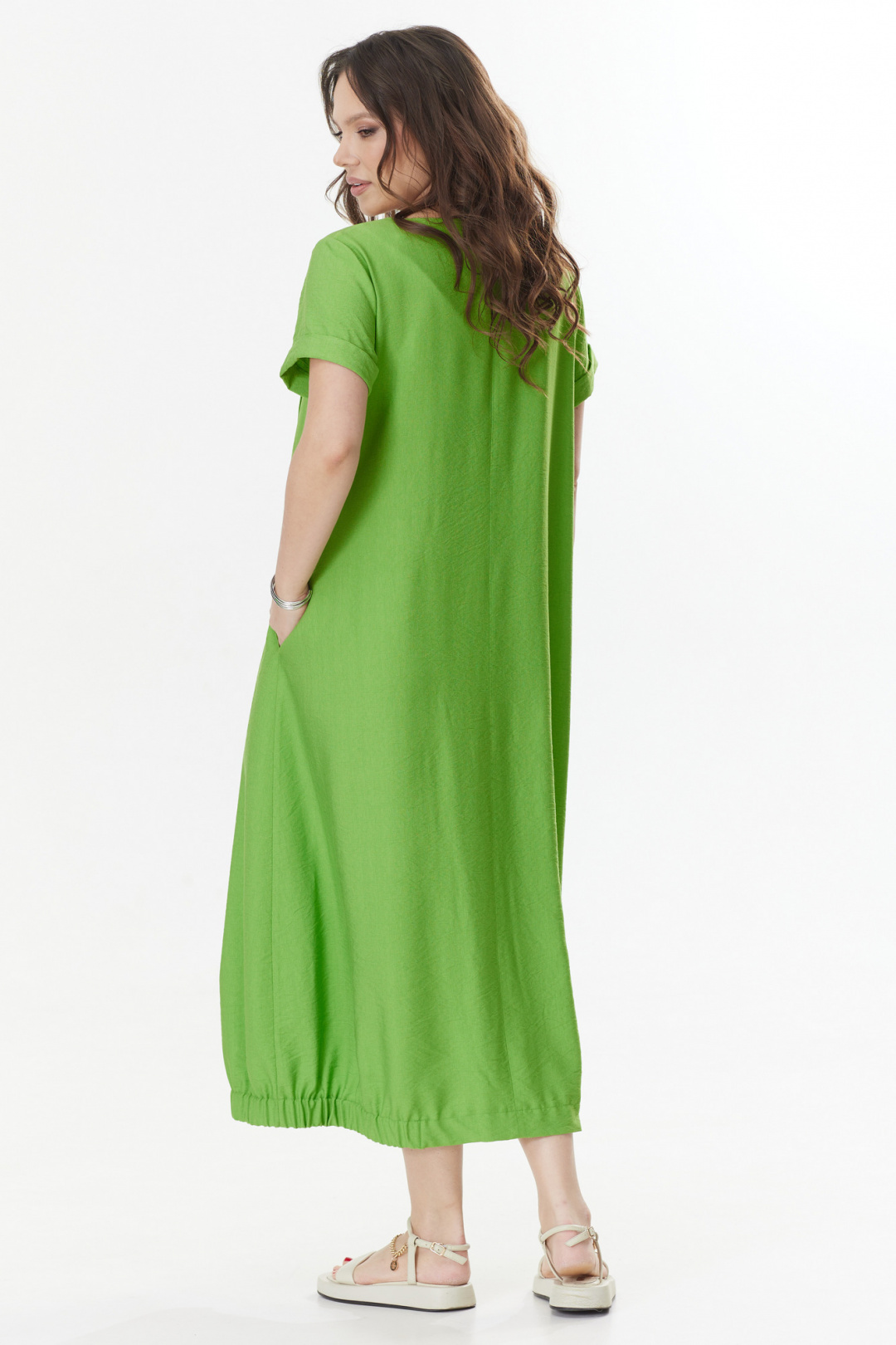 Платье Магия Моды 2410 зелёный