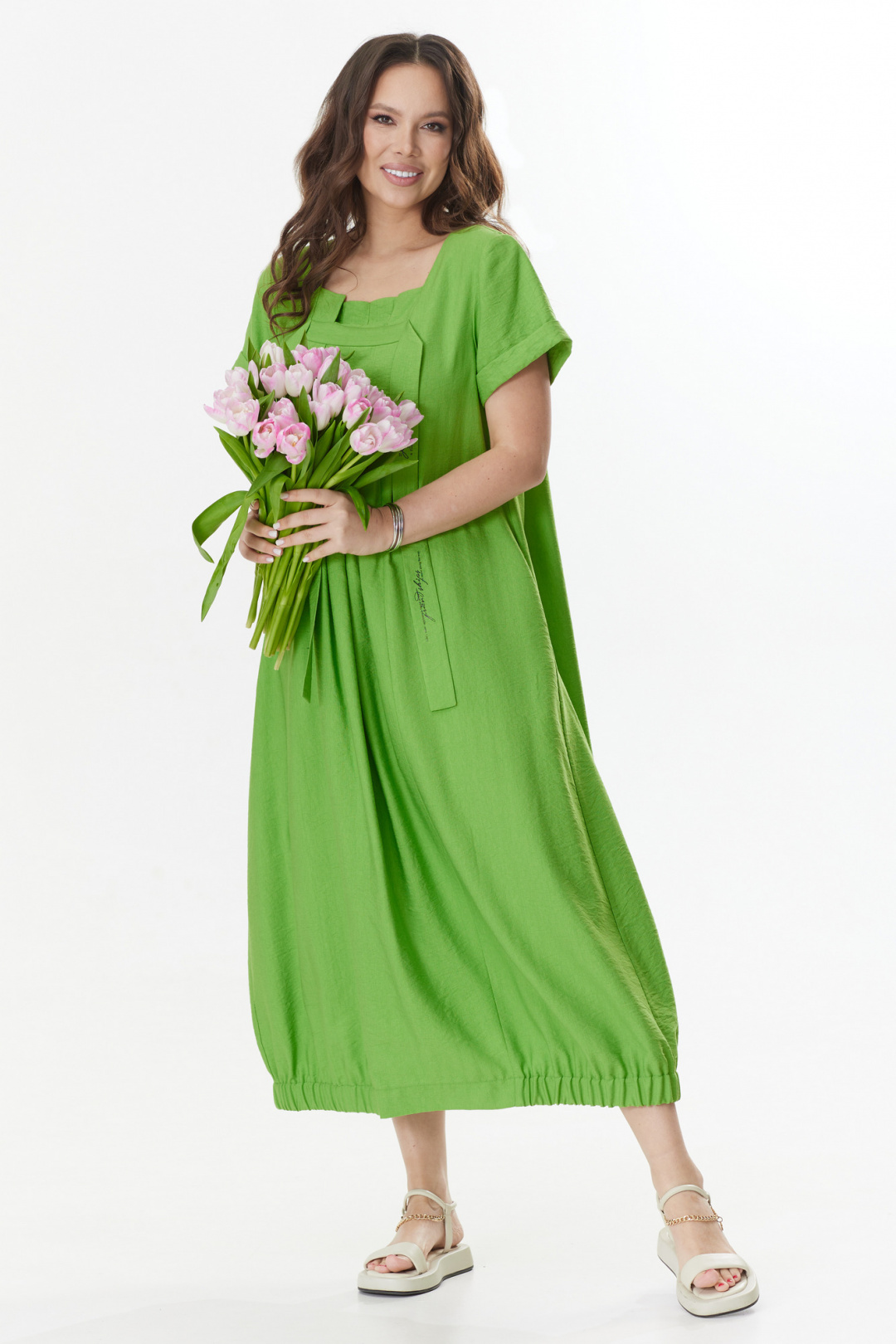Платье Магия Моды 2410 зелёный