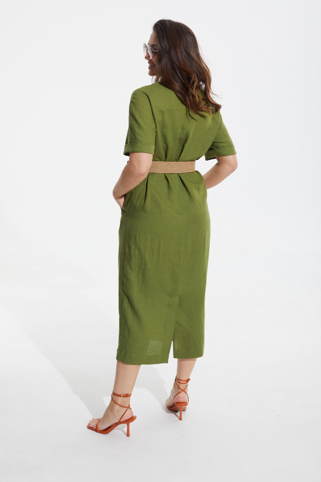Платье MALI 422-024 зеленый
